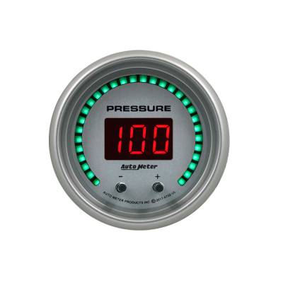 AutoMeter - AutoMeter 6752-UL Ultra-Lite Elite Digital Two Channel Pressure Gauge 2-1/16"