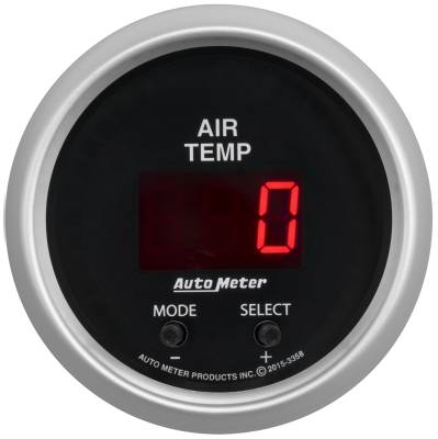 AutoMeter - AutoMeter 3358 Sport-Comp Digital Air Temperature Gauge 2-1/16" 0-300-DEG