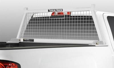 RealTruck Backrack - Backrack 10800W White Safety Rack for Silverado/Sierra/F150/Titan/Tundra/Ram