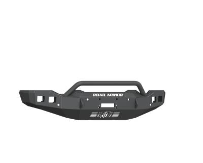 Road Armor - Road Armor 2202F4B Stealth Winch Front Bumper for Sierra 2500 HD Sierra 3500 HD