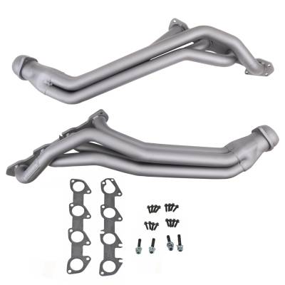BBK Performance Parts - BBK 4046 1.75" Long Tube Headers Titanium 09-24 Dodge Challenger/Charger 5.7