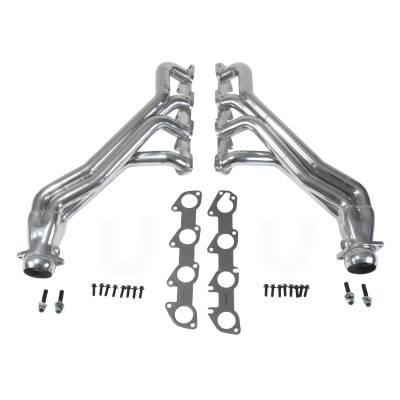 BBK Performance Parts - BBK 40460 1.75" Long Tube Headers Polished Silver 09-24 ChallengerCharger 5.7