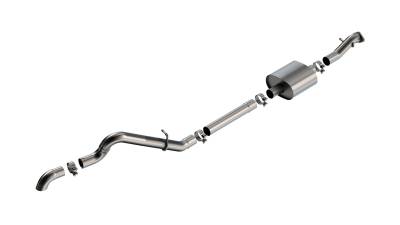 Borla - Borla 140897 Touring Cat-Back Exhaust System