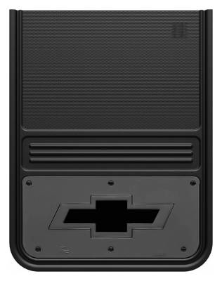 Gatorback - Gatorback 14"x18" Universal Black Mud Flaps Bowtie Logo GM1418BT