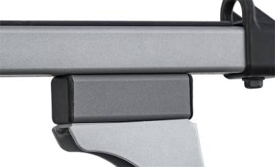 ACI - ACI 4007625 ADARAC Upright Extensions Silver 4PC