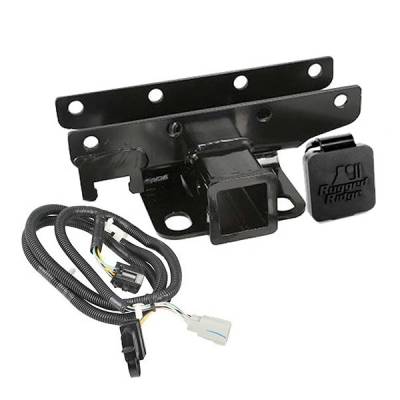Rugged Ridge - Trailer Hitch Kit Wire Harness Rugged Ridge Logo 07-18 Wrangler