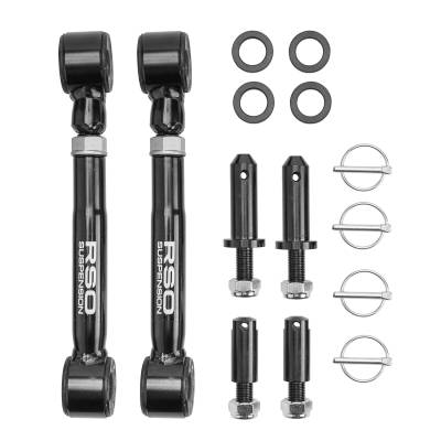 Raptor Series - Raptor 170107-44560 Front Quick Disconnect Sway Bar End Links E-Coat 2.5-6" Lift