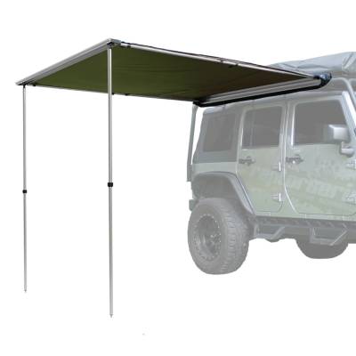 Raptor Series - Raptor 100000-000400 OFFGRID Rooftop Awning Olive Drab Polyster 6.5' x 8.2'