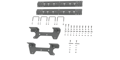 B&W Trailer Hitches - B&W Hitch RVK2504 Custom Installation Kit for Universal Mounting Rails for GM