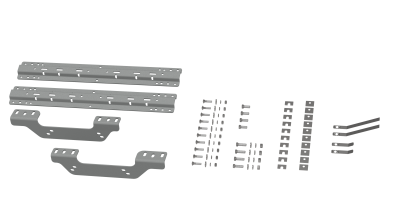 B&W Trailer Hitches - B&W Hitch RVK2506 Custom Installation Kit for Universal Mounting Rails for GM