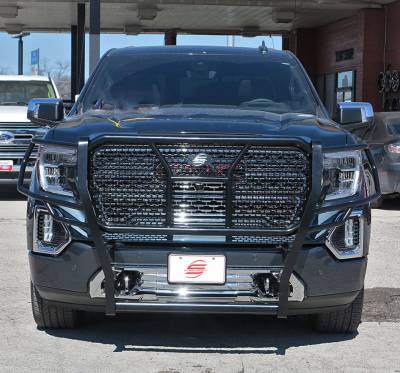 Steelcraft - Steelcraft 50-0438C Black HD Grille Guard for 19-21 GMC Sierra 1500