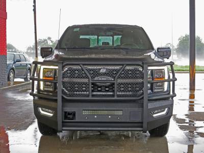 Steelcraft - Steelcraft 60-11430CC Black Front Elevation Bumper for 21-23 Ford F150