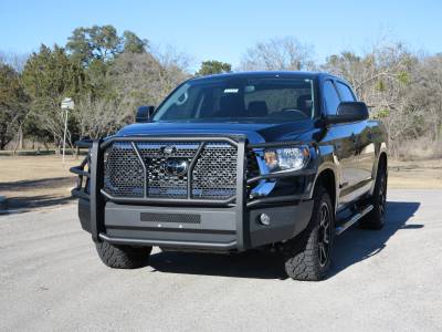 Steelcraft - Steelcraft 60-13380C Black Front Elevation Bumper for 2014-21 Toyota Tundra