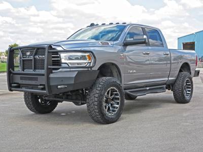 Steelcraft - Steelcraft 60-12280C Black Front Elevation Bumper for 19-25 Ram 2500/3500