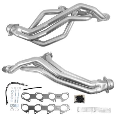 BBK Performance Parts - BBK 19500 1.75" Polished Silver Ceramic Long Tube Headers for 09-24 RAM 1500 HEM