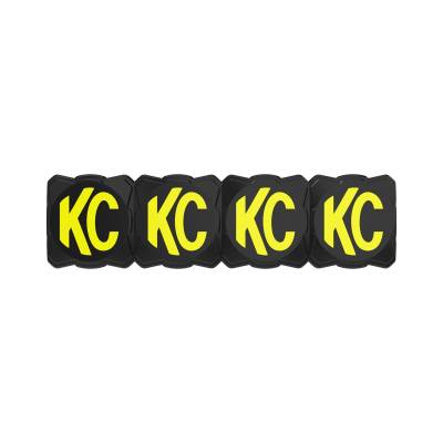 KC Hilites - KC HiLiTES 5331 KC Cover Flex Era LED Light Bar 10in Black Yellow Each
