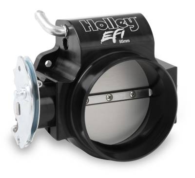 Holley EFI - Holley EFI 112-585 BILLET 95mm LS Throttle Body w/Low RPM Taper