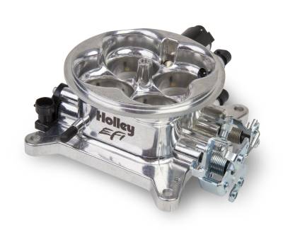 Holley EFI - Holley EFI 112-588 Universal 4BBL 1000CFM Throttle Body Polished