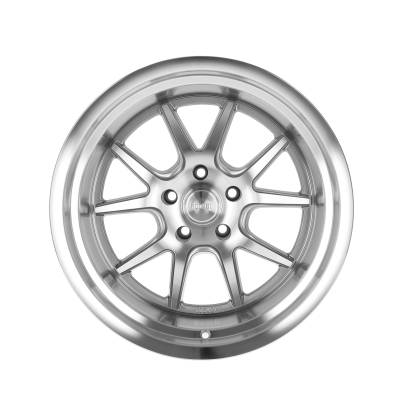 Rocket Racing Wheels - Rocket Racing Wheels Attack 18x11 5x4.75 -25.3mm Titanium TTR19-8116150