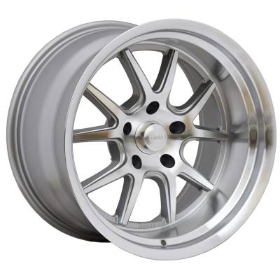 Rocket Racing Wheels - Rocket Racing Wheels Attack 18x11 5x5.0 -25.3mm Titanium TTR19-8117350