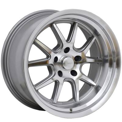 Rocket Racing Wheels - Rocket Racing Wheels Attack 18x10 5x5.0 -12.6mm Titanium TTR19-817350