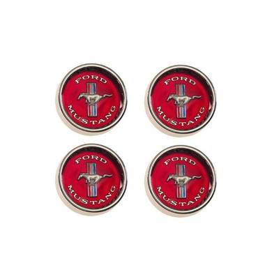 Scott Drake - Scott Drake C5ZZ-1130-WR 65-66 Ford Mustang Wheel Cap