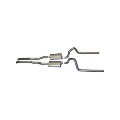 Scott Drake - Scott Drake C5ZZ-5257-WOR Exhaust System for 65-66 Ford Mustang 170 200 260 289