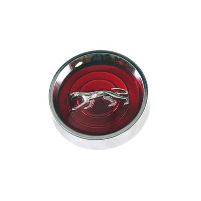 Scott Drake - Scott Drake C9WY-1130-RED Wheel Cap Set for 69-70 Ford Mustang