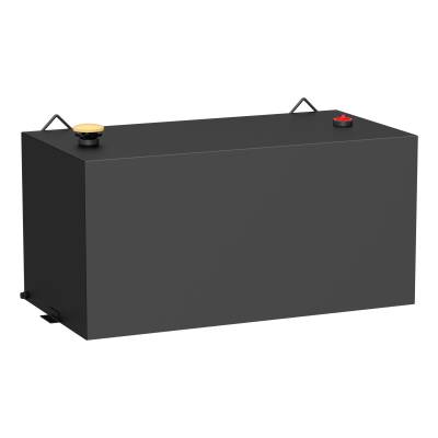 UWS - Matte Black 100-Gallon Rectangle Steel Transfer Tank