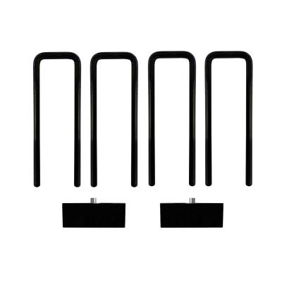 Raptor Series - Raptor 150107-424502 Rear Leaf Spring Lift Block & U-Bolt Kit 2" Lift