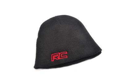 Rough Country Suspension Systems - Rough Country 84066 Rough Country Beanie Black Embroidered