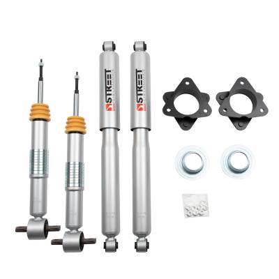Belltech - Belltech 1024SP 2" Strut Spacer Front/Rear Trail Performance Struts/Shocks