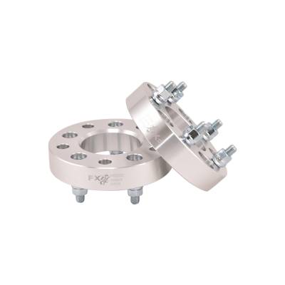 TrailFX - TrailFx W550002S Wheel Adapter 5x127mm to 5x120.7mm 1.25" Silver Alum