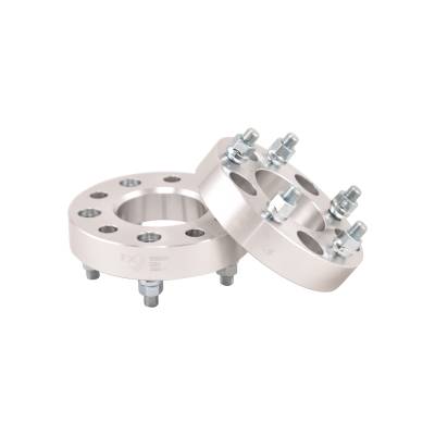 TrailFX - TrailFx W550004S Wheel Spacer 5x127mm 1.25" Thick 78.1mm Hub Silver Alum