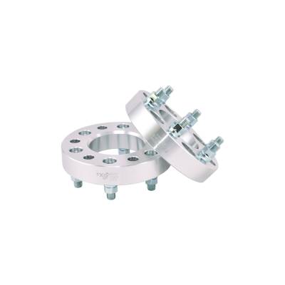 TrailFX - TrailFx W653101S Wheel Spacer 6x135mm 1.25" Thick 87.1mm Hub Silver Alum