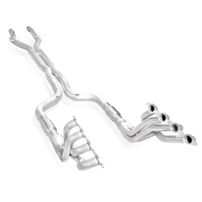 Stainless Works - Stainless Works Headers 2" w/High Flow Cats Factory & Performance Connect