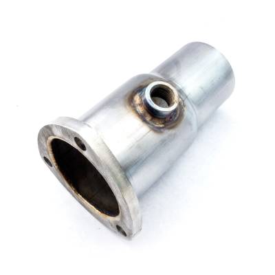 Stainless Works - Stainless Works HCA2.52.5O2 Collector Adapter 3-Bolt O2 Bung 2.5" x 2.5"
