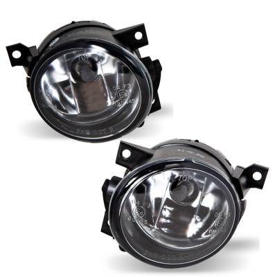 Winjet - Winjet CFWJ-0483-C Clear Fog Lights for 06-09 Volkswagen GTI 06-09 Jetta