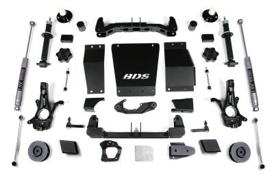 BDS Suspension - BDS Suspension BDS733FS 4" FOX Lift w/Cast Steel Control Arms for 15-18 GM 1500