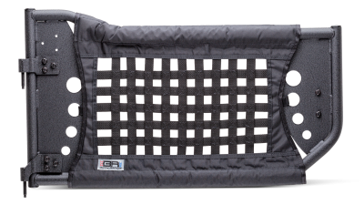 Body Armor 4x4 - Body Armor Gen 3 Front Tube Trail Doors Black Pair for Wrangler JK JK-6139