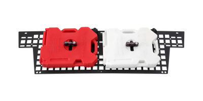 Body Armor 4x4 - Body Armor Bed Side MOLLE Storage Rack Black for 05-23 Tacoma TC-7125