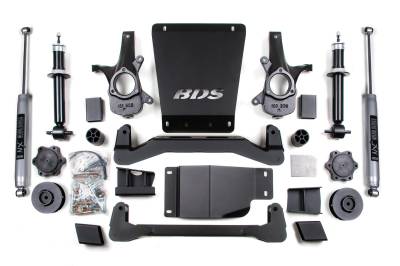 BDS Suspension - BDS Suspension BDS900FS 4/3 Coil Spacer for 07-12 K1500 SUV FOX 2.0 Adventure