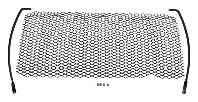 RT Offroad - RT Offroad RT26077 3D Formed Steel One-Piece Grille for 07-18 JK Wrangler Gloss