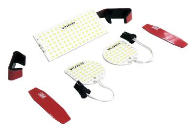 RT Offroad - RT Offroad RT28043 LED Dome Light for 11-18 JK Wrangler 4DR Includes 3 Lights