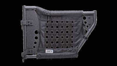 Body Armor 4x4 - Body Armor Rear MOLLE Trail Door Webbing Pair for Jeep JK JK-6140-WEB