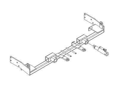 Blue Ox - Blue Ox BX3784 Tow Bar Base Plate for 08-15 xB