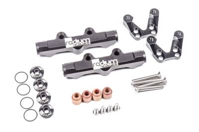 RADIUM Engineering - RADIUM Engineering 20-0569-02 FUEL RAILS TOP FEED CONVERSION for Subaru EJ V3-6