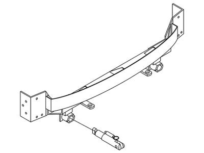 Blue Ox - Blue Ox BX1956 Tow Bar Base Plate