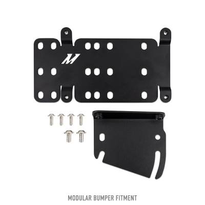 Mishimoto - Mishimoto MMLP-BR-21M Plate Relocation for Bronco 21+ Modular Bumper