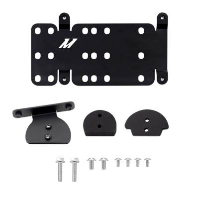 Mishimoto - Mishimoto MMLP-T1-19 License Plate Relocation Kit for Silverado 1500 19-21